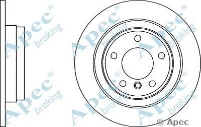 APEC BRAKING dsk3047 -  Тормозной диск